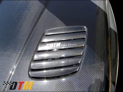 DTM Fiberwerkz - BMW 3 Series DTM Fiberwerkz GTR Vented Style Hood - FRP - E30-GTR-VENT - Image 2