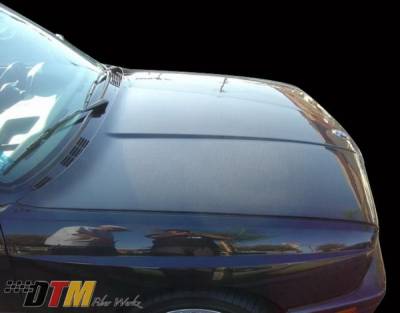 DTM Fiberwerkz - BMW 3 Series DTM Fiberwerkz OEM Style Hood- CFRP - E30-OEM-STYL - Image 4