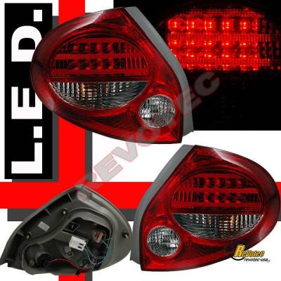 LED RED CLEAR TAIL