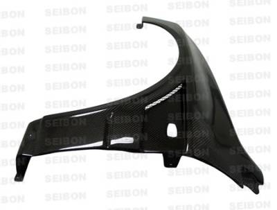 Seibon - Mitsubishi Lancer 10MM Wide Seibon Carbon Fiber Body Kit- Fenders! FF0305MITEVO8 - Image 2
