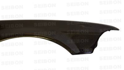 Seibon - BMW 3 Series 2DR Seibon OEM Style Carbon Fiber Fenders - FF9298BMWE362D - Image 2