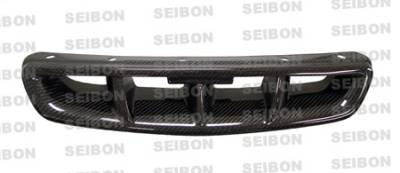 Seibon - Honda Civic Seibon MG Style Carbon Fiber Grille - FG9698HDCV-MG - Image 2