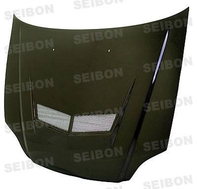 Seibon - Honda Civic Seibon TR Style Carbon Fiber Front Lip - FL9698HDCV-TR - Image 1
