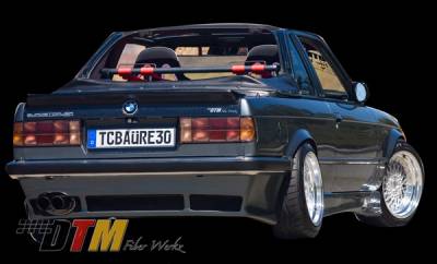 DTM Fiberwerkz - BMW 3 Series DTM Fiberwerkz Euro Rear Apron - E30-EURO-DTM - Image 2