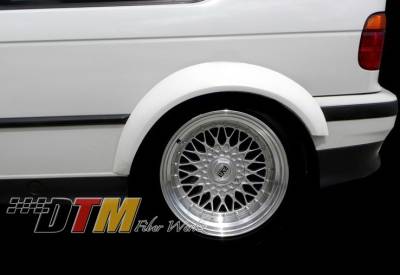 DTM Fiberwerkz - BMW 3 Series DTM Fiberwerkz GTR-S Style Rear Wide Body Fender Flares - E36GTR-SFend - Image 2
