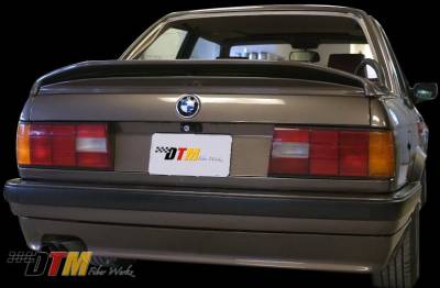 DTM Fiberwerkz - BMW 3 Series DTM Fiberwerkz M-Tech II Style Rear Apron - E30 Mtech II - Image 1
