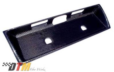 BMW 3 Series DTM Fiberwerkz Euro Rear Plate Filler - E30 Euro Rea