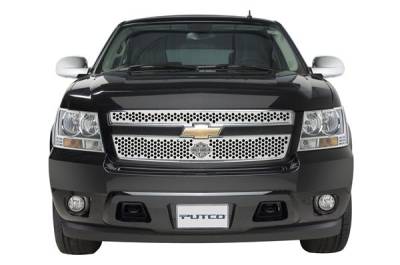 Chevrolet Suburban Putco Punch Grille Insert with Bar & Shield - 52158