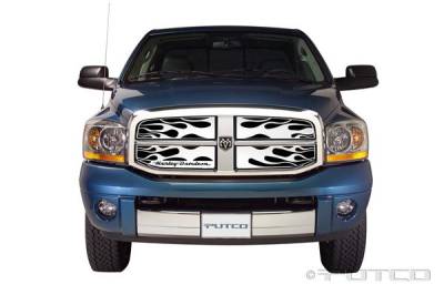 Dodge Ram Putco Flaming Inferno Grille Insert - 53356