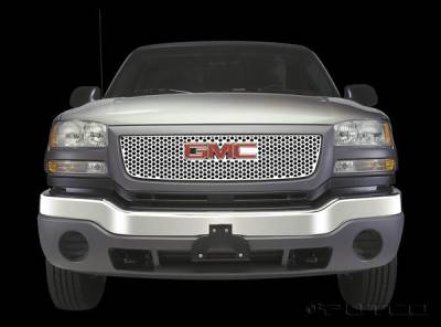 GMC Sierra Putco Designer FX Deluxe Punch Grille - 64312