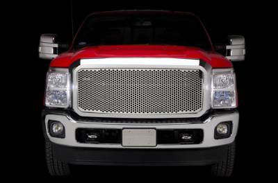 Putco - Ford F250 Superduty Putco Designer FX Punch Grille Insert - 64414 - Image 2