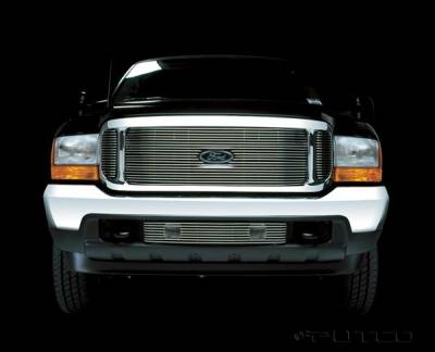 Ford F250 Putco Shadow Billet Bumper Insert Grille - 72109