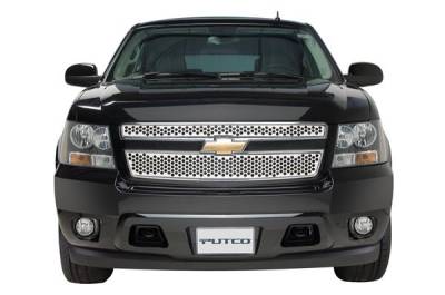 Chevrolet Silverado Putco Punch Stainless Steel Grille - 84100