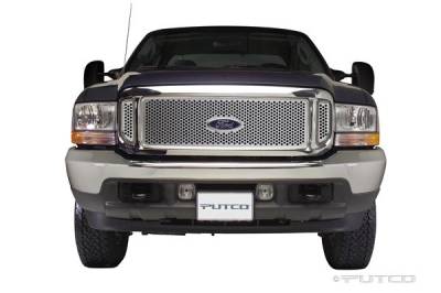 Ford F350 Superduty Putco Punch Stainless Steel Grille - 84106