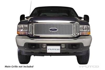 Ford F350 Superduty Putco Punch Stainless Steel Grille - 85105