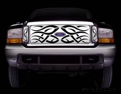 Ford F250 Superduty Putco Tribe Stainless Steel Grille - 85106