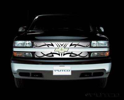 Chevrolet Tahoe Putco Tribe Stainless Steel Grille - 85108