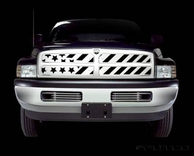 Dodge Ram Putco Patriot Stainless Steel Grille - 86103