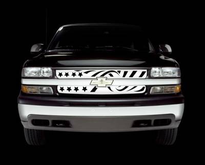 Ford Excursion Putco Patriot Stainless Steel Grille - 86121
