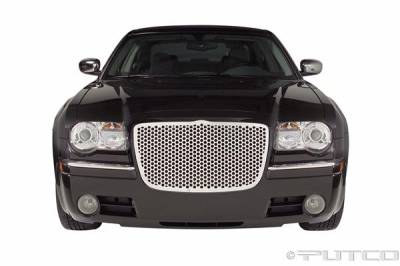 Chrysler 300 Putco Designer FX Punch Grille - 93160