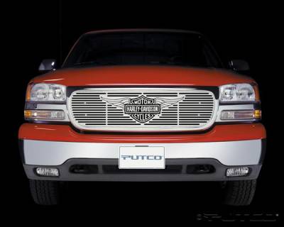 GMC Sierra Putco Liquid Grille Insert with Wings Logo - 94102