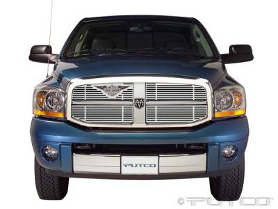 Dodge Ram Putco Liquid Grille Insert with Wings Logo - 94156