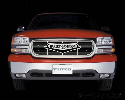GMC Sierra Putco Liquid Grille Insert with Classic Logo - 94202