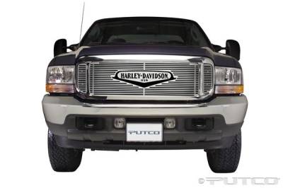 Ford F250 Superduty Putco Liquid Grille Insert with Classic Logo - 94206