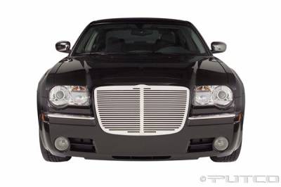 Chrysler 300 Putco Liquid 3D Grille - Horizontal Billet - 96161