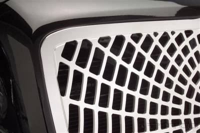 Chrysler 300 Putco Liquid 3D Grille - Spiderweb - 96162