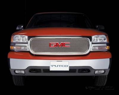 GMC Sierra Putco Liquid Mesh Grille - 99102
