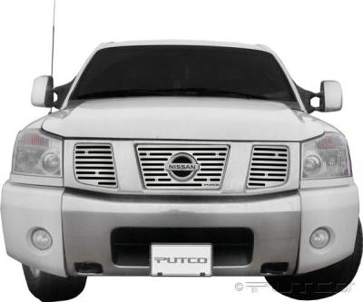 Nissan Titan Putco Liquid Boss Grille - 302127