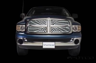 Dodge Ram Putco Liquid Spider Web Grille - 303132