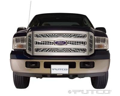 Ford F250 Superduty Putco Liquid Spider Web Grille - 303155