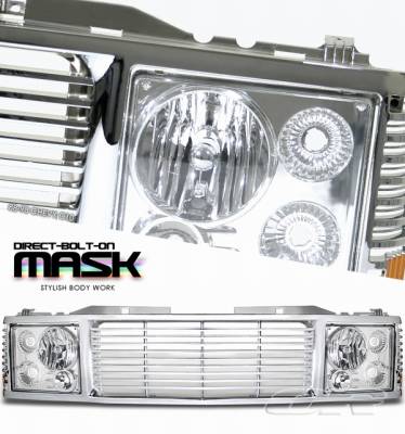 Chevrolet C10 Option Racing Grille Mask - 10-15139