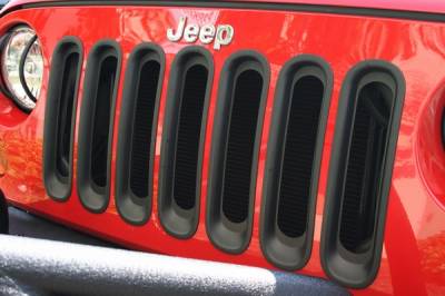 Rugged Ridge Grille Inserts with Trim - 11306-3