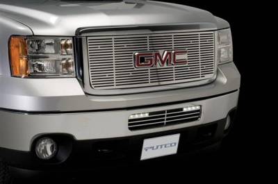 Putco - GMC Sierra Putco Radiator Grille Inserts - 280516RL - Image 1