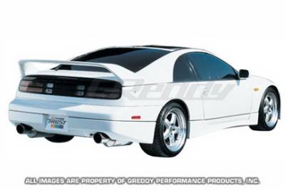 Nissan 300Z Greddy Gracer Aero-Style Rear Under Spoiler Skirt - Fiber Reinforced Plastic - 17020221