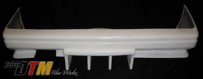 DTM Fiberwerkz - BMW 3 Series DTM Fiberwerkz GTR Style Rear Bumper - E30-M3-GTR-S - Image 4