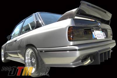 DTM Fiberwerkz - BMW 3 Series DTM Fiberwerkz GTR Style Rear Bumper - E30-M3-GTR-S - Image 5