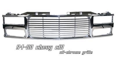 Chevrolet C10 Option Racing Billet Grille - 65-15110