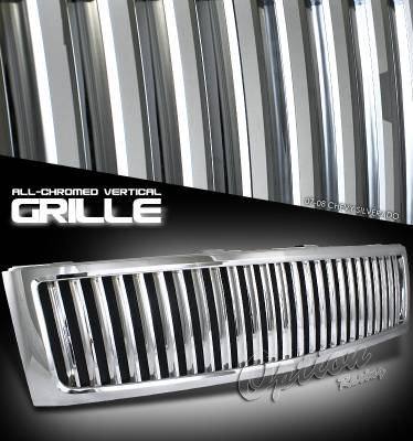Chevrolet Silverado Option Racing Vertical Grille - 65-15238