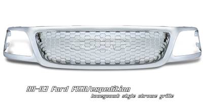 Ford Expedition Option Racing Honeycomb Grille - 65-18173