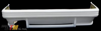 BMW 3 Series DTM Fiberwerkz HM Style Rear Bumper - E30 HM Style