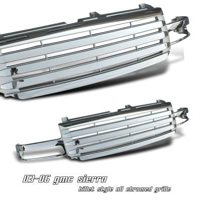 GMC Sierra Option Racing Billet Grille - 65-19196