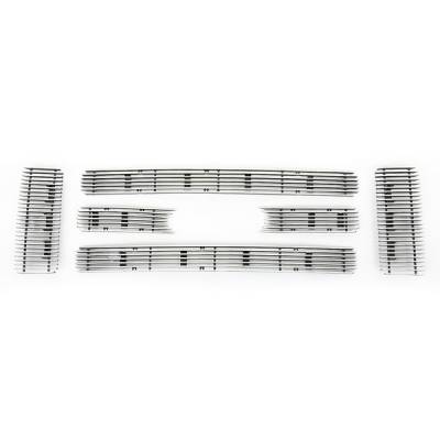 Hummer H3 Pilot Bolt-On Billet Grille - Set - BG-752