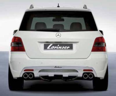 Lorinser - Mercedes-Benz GLK Class Lorinser Rear Bumper Spoiler - 488 1204 21 - Image 2