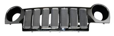 Jeep Liberty Pilot Performance Grille - Mesh Style - 1PC - PFG-7001