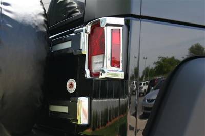 Jeep Wrangler Putco Taillight Covers - 400893