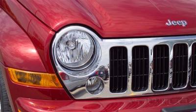 Jeep Liberty Putco Headlight Covers - 402203